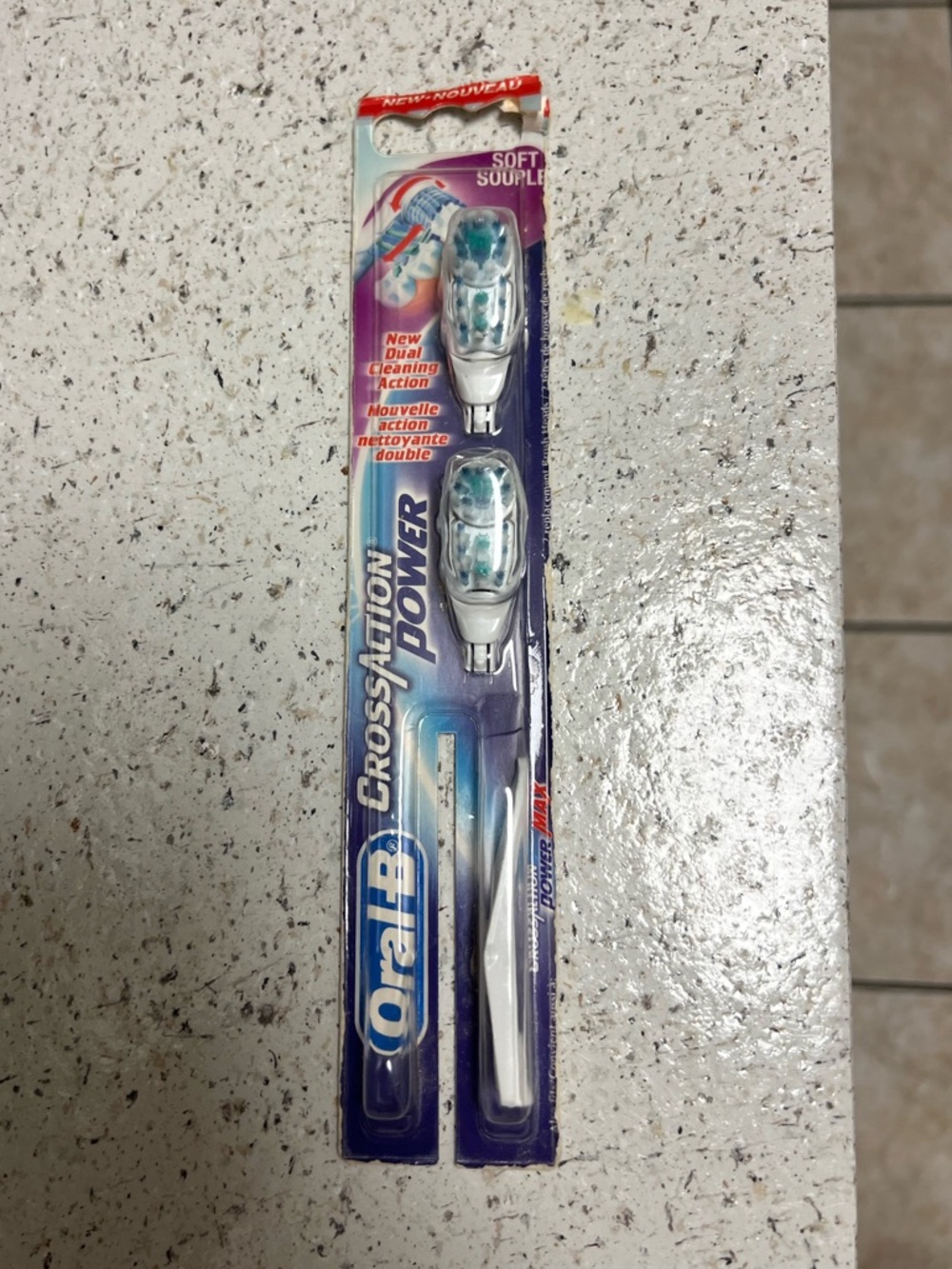NEW Oral-B (2) Toothbrush Heads Cross Action Power Replacement Electronic